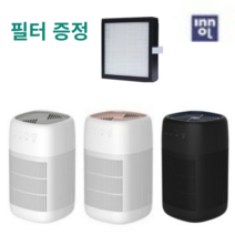 이놀 공기청정기+제습기 하나로 2in1+전용필터1EA, 블랙