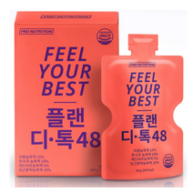 프로뉴트리션 플랜디톡 48 과채주스, 250개, 60g