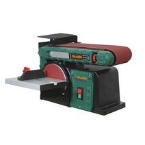 벨트 샌딩기 탁상용 금속 사포 미니 탁상용 샌더기, 550w 블루