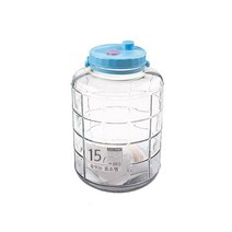 유리효소병 매실병 담금주병 유리병, 숨쉬는 유리효소병15L, 1개