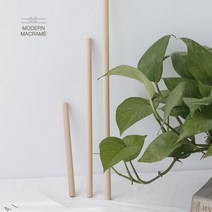 뉴송 목봉 12mm (15cm-30cm) 마크라메 재료/ koonshop 쿤샵, A TYPE (뉴송 12mm-20cm)