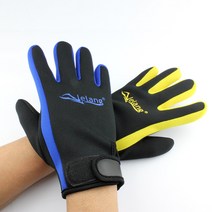 다이빙장갑 2mm 서핑 스노쿨링 스킨스쿠버 프리, S 옐로우