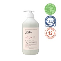 제이멜라 인 프랑스 팜므파탈 바디워시 플로럴향, 8개, 1000ml