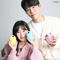 귀여운 손난로 크레용 LED 충전식 손난로 보조배터리 대용량 10000mAh 양면발열 루니스, 핑크 + 옐로우 + 블루(가족템)
