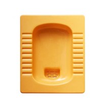 욕실 비누 홀더 욕실 주방 샤워 용 미끄럼 방지 배수 비누 케이스 컨테이너, 13.5x11cm, 플라스틱, 노란색