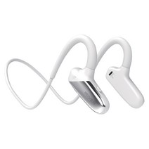 아이리버 IBE-NS10L 스포츠타입 초경량 무선 블루투스 오픈형 이어폰, 화이트