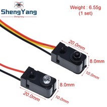 즈위프트센서 1쌍 적외선 튜브 투과형 상관 광전 스위치 센서 QT30CM arduino 용 검출 거리, 한개옵션0