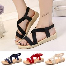 [KT알파쇼핑]빅사이즈가능 225-260mm 비즈샌들 스트랩샌들