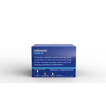 Orthomol Vital M Vial 남성용 멀티비타민 30일 분량 비타민 A B C D E K 요오드 오메가-3, 30 Count (Pack of 1)