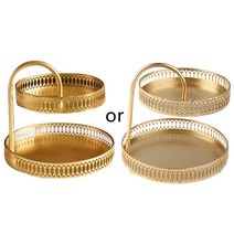 북유럽 이중층 과일 플레이트 화장품 보관함 쥬얼리 귀걸이 주최자