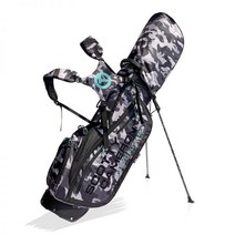 경량 캐디백 골프백 2022 2kg 새로운 골프 가방 표준 클럽 가방 남성과 여성을위한 세련된 방수 골프 홀더 가방, 위장 짙은 회색