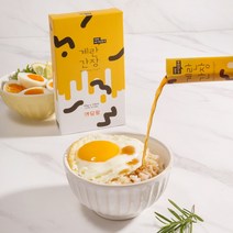 국내산 계란간장 1+1 계란간장밥 간장소스 스틱25g 20개어린이 비빔간장 저염간편식 아기간장, 계란간장스틱1+1