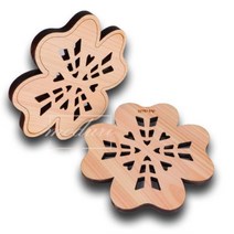 순수편백나무 타공형 냄비받침 1p 예쁜 크로바디자인 냄비받침 냄비받침대 나무냄비받침 편백나무냄비받침 주방소품qmfn1984975Mm, ●상품:상품선택-●