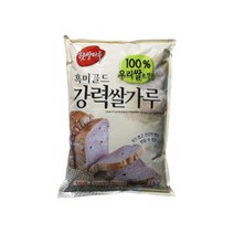 포베이커 햇쌀마루 흑미 골드 강력쌀가루 100g (소분상품)