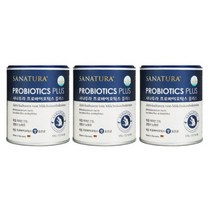 사나투라 프로바이오틱스 플러스, 125g, 3개