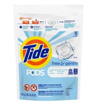 Tide 타이드 파드 캡슐형 세탁세제 오리지날, 35개
