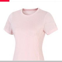 르까프 여성 부드러운 촉감과 흡습속건 에어로드라이 소재의 기능성 반팔 라운드 티셔츠 1222NTR255