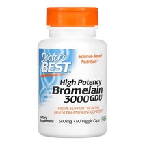닥터스베스트 브로멜라인정 bromelain 500mg 90정, 1+1+1