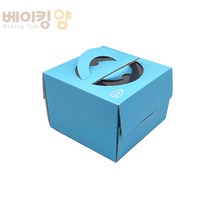 민트파스텔 케익상자 (미니) 160x160x125