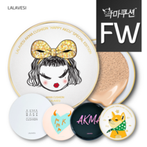 [라라베시 공식] 악마쿠션 광채커버 FW타입, 본품+리필1(사심핑크), 핑크21호