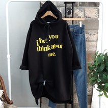 상상그이상 여성용 국내제작 기모 어바웃 후드원피스 고급원단 부드러운 체형커버 따뜻한 퀄리티 좋은 앞뒤 컬러 레터링 포인트 언발란스 밑단트임 가성비 좋은 편안한 임산부추천 데일리룩