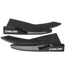 스포일러 호환 자동차 범용 리어 랩 앵글 립 세단 개조된 삽 장식 코너 보호, 04 Carbon stickers