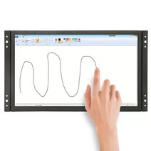 무선 카플레이 모니터 IPS 오픈 프레임 모니터 터치 스크린 산업용 디스플레이 1920*1080 와이드 햇빛 판독, 01 without touch_01 영국 플러그