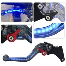 스즈키 버그만125 / 버그만400 LED 주행등 방향지시등 깜빡이 브레이크 레버, D, 1개