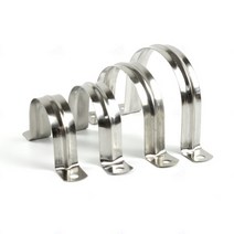 현장 전선 파이프 벽체 천정 옴 고정구 U자형 부속 스텐 클립 크램프 밴드 반도 새들 모음 M10-M200, M20