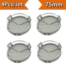 벤츠마크 75mm ABS 자동차 휠 허브 림 센터 커버 액세서리 메르세데스 벤츠 로고 S320 C180 GLE CLA, 03 Dark Blue