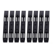 샷시레일 샤시 롤러 부속 교체 레일 교체4Pairs Hard Drive Rails Chassis Cage Accessories Bay Slider Pl, 한개옵션0
