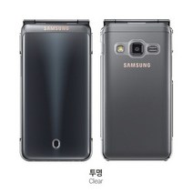 2G폰 폴더폰 LG스마트폴더 X100 투명 하드 클리어 케이스