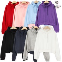 주니어스토리 무지크롭후드티 맨투맨