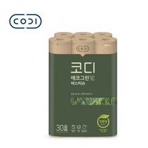 [자바라쇼핑] 코디 에코그린 바스티슈 두루마리 30m 30롤 1팩 _ kig0337*20230221EA, 쿠팡 1, 쿠팡 본상품선택