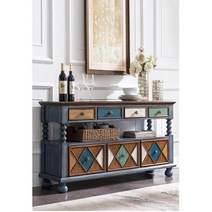 와이드 원목 3단 서랍장 안방서랍장 4단 엔틱서랍장 5단, J