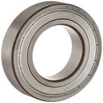 FAG 6202-2ZR-C3 Deep Groove Ball Bearing Single Row Double Shielded Steel Cage C3 Clearance Met, 1