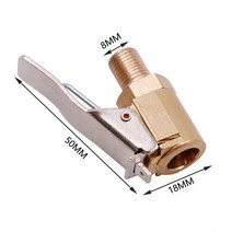 차박평탄화 평탄화매트 자동차 타이어에 대 한 휴대용 풍선 펌프 공기 척 팽창기 밸브 커넥터 클립 온 어댑, 02 Screw thread