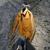 가바바 남성 레더자켓 1940 클래식 오일 왁스올드 가죽자켓 G57799