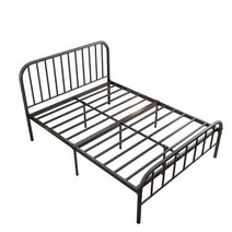 북유럽 철제 침대 강철 1인 2인용 기숙사 숙소 선반 diy 조립형 프레임, 1000mm*2000mm 옵션2