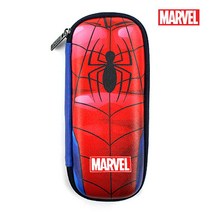 스파이더맨 캐릭터 아동 어린이 키즈 초등 학교 남아 남학생 하드케이스 튼튼한 필통 에바 EVA 1단