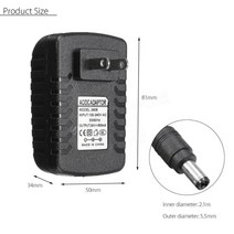 AC DC 24V 600MA 0.6A 스위핑 로봇용 전원 어댑터 공급 충전기 볼트 충전 범용, 02 EU