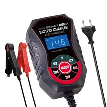 주행충전기 인산철 배터리 캠핑카 주행중충전기 자동차 배터리 충전기 12V 2A 지능형 고속 펄스 수리 습, 01 EU Plug