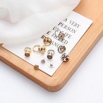 오링 솔트레지 솔트리지 8mm 2color 가죽 공예 장식 금속 재료 나사 부자재, 골드