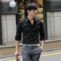 비시크 커리지 옥스포드 여름 스판셔츠