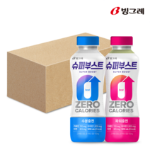빙그레 슈퍼부스트 수분충전 6개입 + 파워충전 6개입 500ml