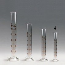 유리 메스실린더 10ml 1개 과학실험 실험재료 비커 초자류