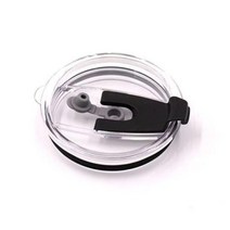 커피 머그잔 뚜껑 물 컵 뚜껑 YETI rambler 20 OZ 30OZ 보온병 텀블러 30 20 oz 커버 보온병 뚜껑 garrep Termica, 20oz+Black