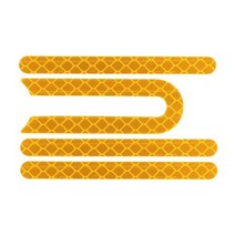 전동휠 외발전동휠 2 개/대 샤오미 스쿠터 전기 스쿠터 휠 타이어 커버 허브 보호 쉘 케이스, yellow