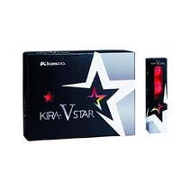 카스코 골프 공 키라 스타 V, 4인치, 레드
