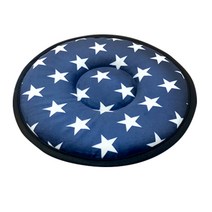 솔바스 아코디언 접이식 코끼리 3초 의자 전용 방석, 네이비